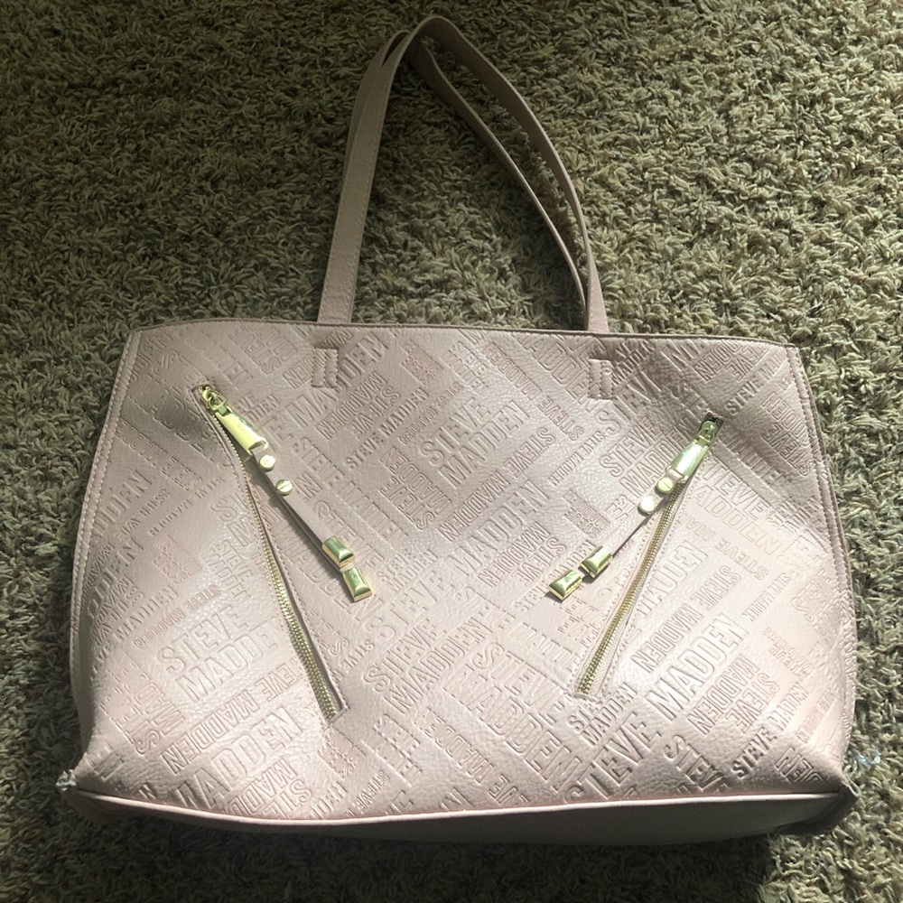 Steve Madden Light Pink Tote Bag/Purse
